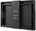 Fibogollo Bamboo Set of 2 Serving Tray by Fibogollo