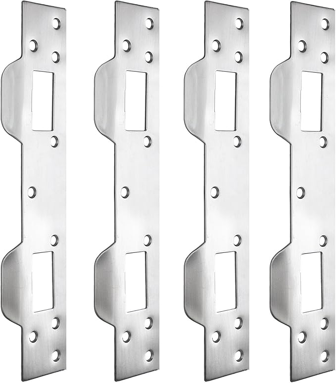 Door Strike Plate Reinforcement Plate, Front Door Strike Plate, Double Strike by Unknown