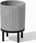Veradek Demi Series Round Planter w/ Stand by VeradekOutdoor
