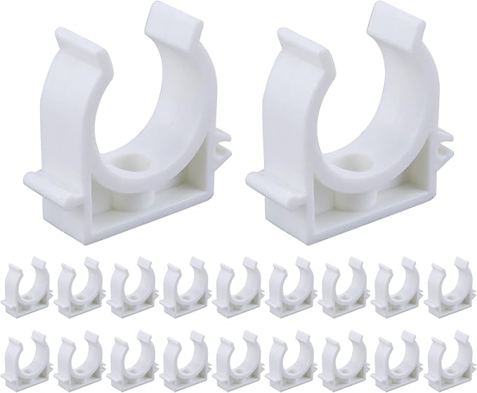 PEX Clips Pipe Clamp 1-1/4 Inch, 20 Pack 32 mm Pipe Hangers Pipe Holder PEX by SSYDIEN