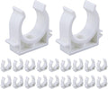 PEX Clips Pipe Clamp 1-1/4 Inch, 20 Pack 32 mm Pipe Hangers Pipe Holder PEX by SSYDIEN