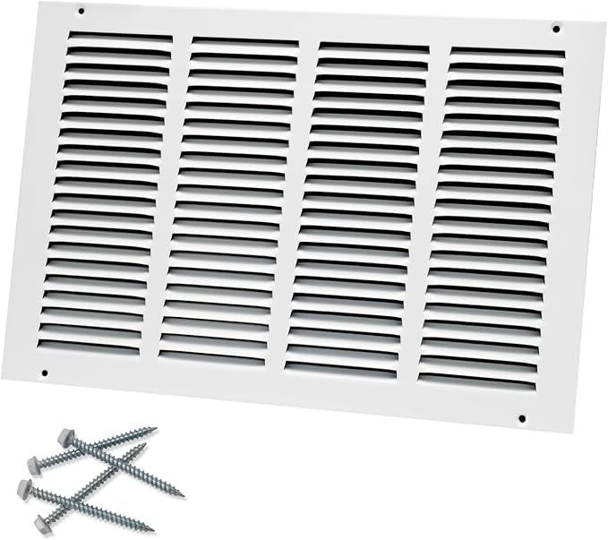 Howeall 16"W x 10"H Steel Return Air Grille, Air Return Vent Cover by Howeall