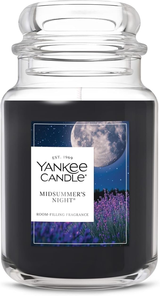 Yankee Candle Mid Summer's Night, Scented Candle, 22oz Large Jar by Unknown