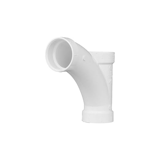 CHARLOTTE PIPE 2 DWV COMB WYE & 1/8 BEND ONE PIECE DWV by Charlotte+Pipe