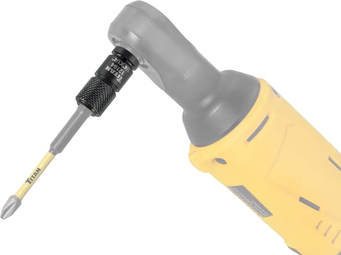 Titan 12194 1/4-Inch to 1/4-Inch Hex Drive Quick-Change Impact Adapter - Image 5