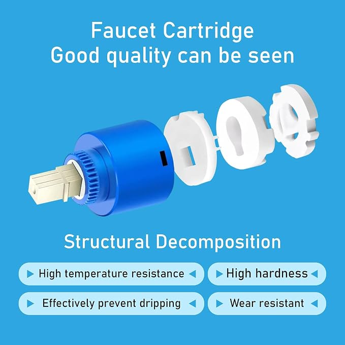 35mm Faucet Cartridge replacement, Ceramic Faucet Cartridge Replacement - Image 6