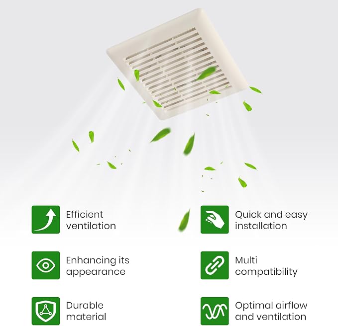 Calvana C350GN Bathroom Fan Cover - Image 3