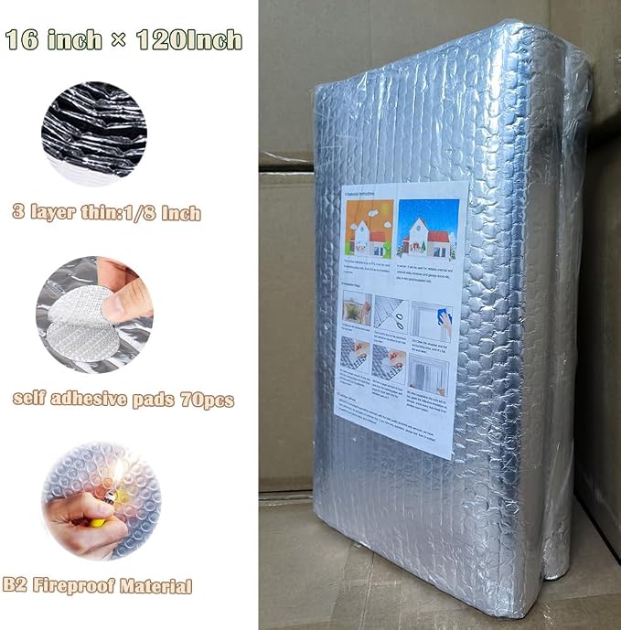 MRPAPA Reflective Insulation Roll, Reflectix - Image 3