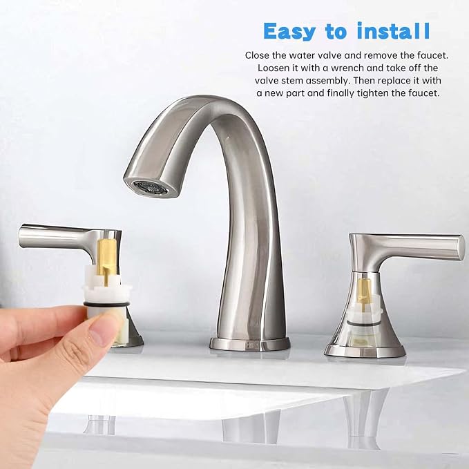 4 Pack RP25513 Faucet Stem Assembly Compatible - Image 5