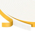 Thin Foam Seal Strip for Doors & Windows, Narrow Gaps, 3/8x1/8in | Strong by Trisiki