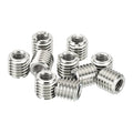 10Pcs Thread Adapter Sleeve Reducing Nut, M8 M to M5 F, 10mm Length | M8 x 1.25 by HIPICCO
