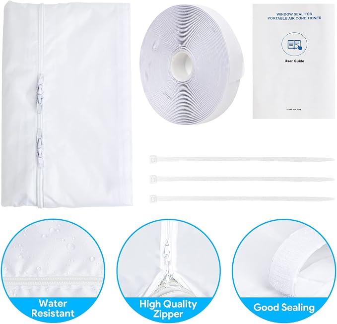 Gruntbear Portable Air Conditioner Window Seal Kit - Image 9