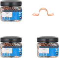 90 Pack Niikappu Copper Pipe Strap Clamp Hanger by Unknown