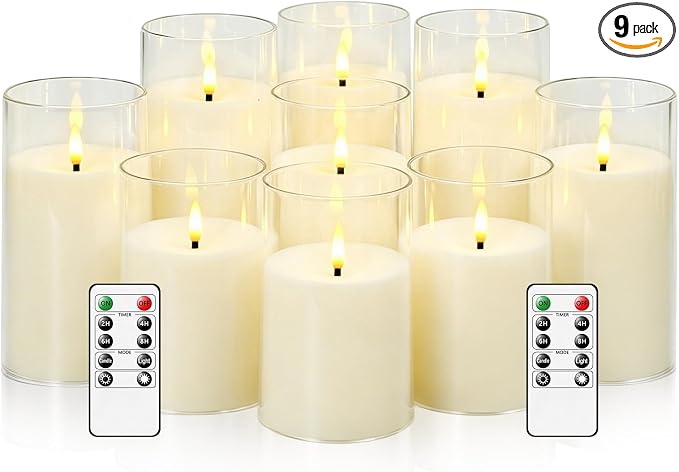 kakoya Flickering Flameless Candles Battery Operated by FLAMELESSCANDLES