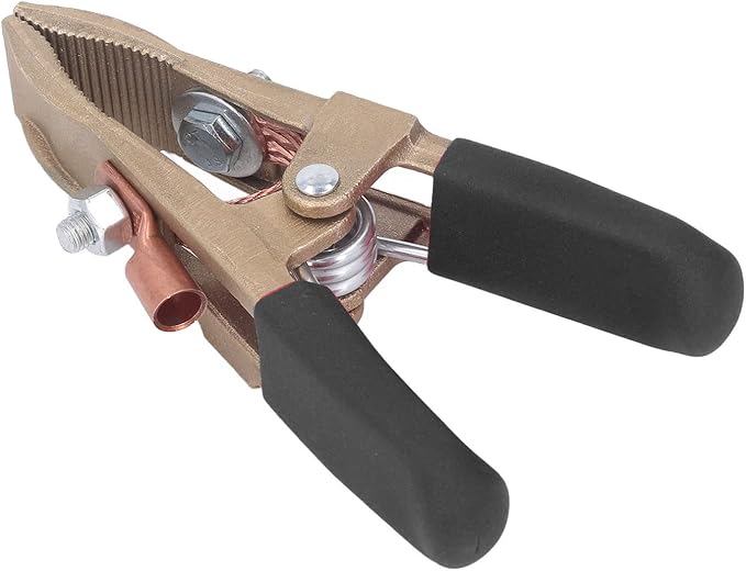 Grounding Work Clamp, Wear Resistant Anti Oxidation Welding Ground Clamp Brass by Unknown