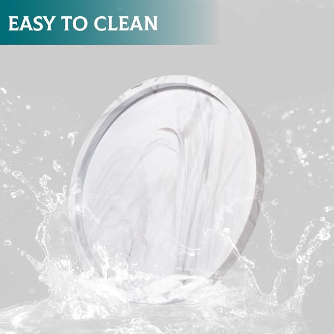 Silicone Bathroom Tray Coffee Table Decor Perfume Organizer, Waterproof - Image 8