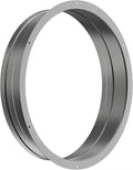 Hon&Guan 12 Inch Duct Connector Flange, Metal Straight Pipe Fitting by HonGuan