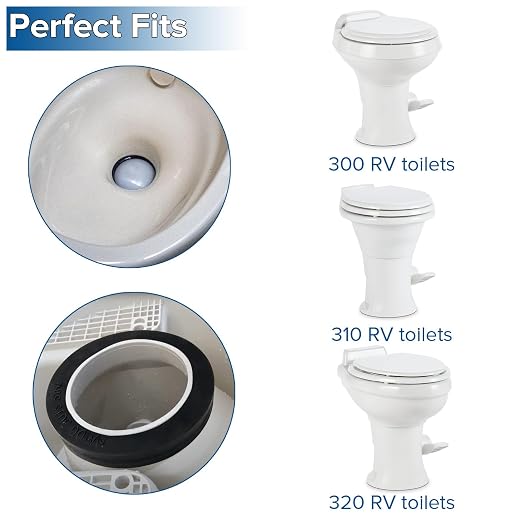 RV Toilet Seal, 385311652 RV Toilet Replacement Seal and 385311658 RV Toilet - Image 3