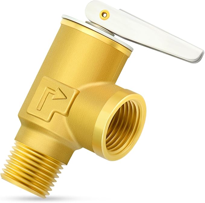 GASHER 1PCS Brass Temperature Pressure Relief Valve - Image 6