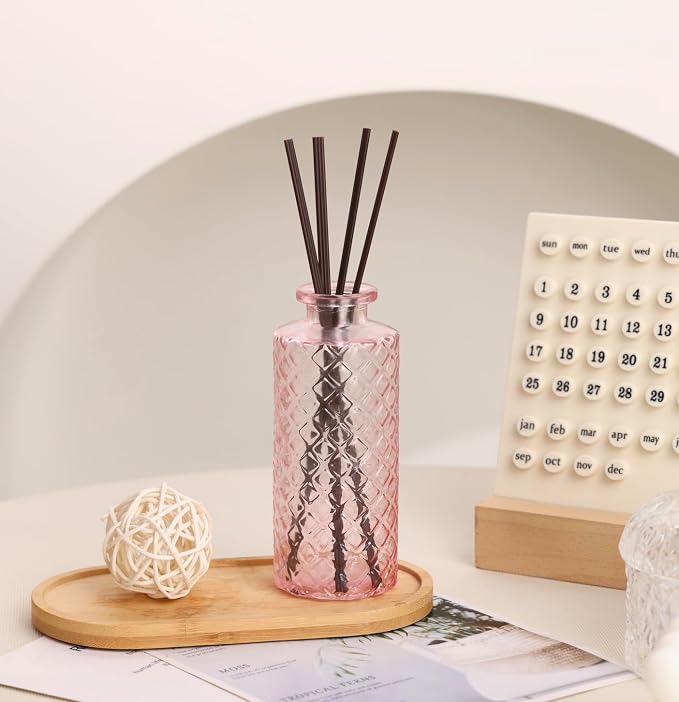 36pcs Pink Glass Bud Vase Set, Small Flower Vases - Image 7