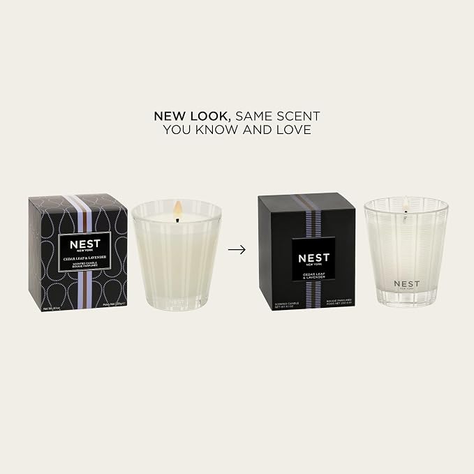 NEST New York Scented Classic Candle, Cedar Leaf & Lavender - Image 2