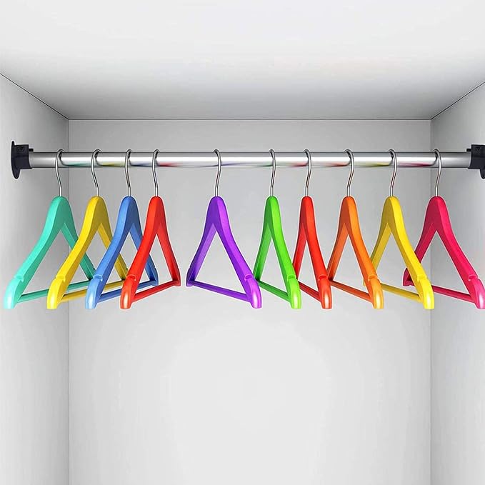 Rise Age Stainless Steel Closet Rod Brackets, 1 Inch Diameter Support 2 Pcs - Image 5