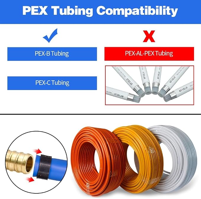 10pcs Drop Ear Elbow Fitting, PEX 1/2" x 1/2" NPT Female Threaded Fitting | - Image 4