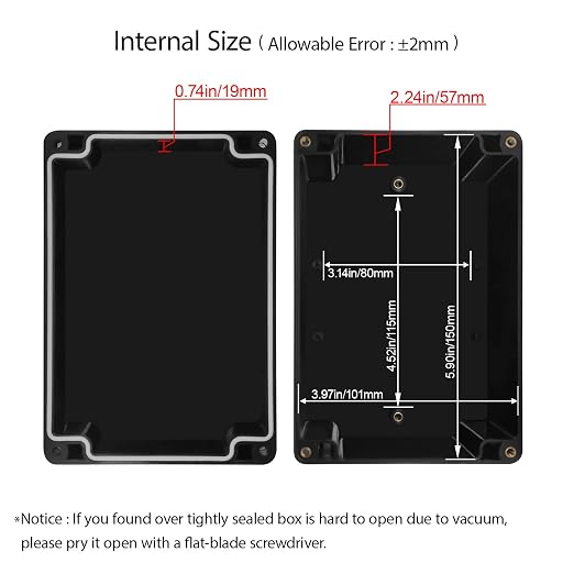 Electrical Box ABS Plastic Project Box IP65 Waterproof Junction Box Project - Image 3