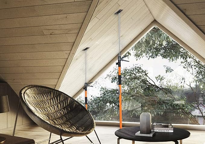 4PK Support Pole, Steel Telescopic Adjustable 3rd Hand Support System, Support - Image 6