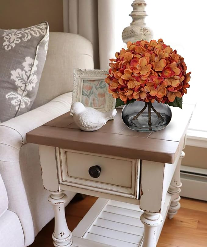 Hollyone Fall Hydrangea Artificial Flowers - Image 4