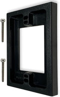 iMBAPrice BES1-BK Black 1-Gang Electrical Box Extender, 1 Pack | 5/8" by iMBAPrice