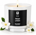 Lulu Candles | Fresh Linen | Luxury Scented Soy Jar Candle | Hand Poured in The by LULUCANDLES