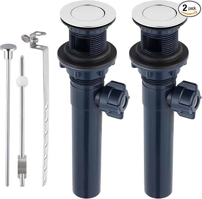 2PCS Bathroom Sink Drain Stopper by Greatcomfortathome