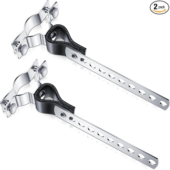 Geetery 2 Pcs Universal Exhaust Hangers Muffler Hanger, Rv Style, Heavy Duty by Geetery