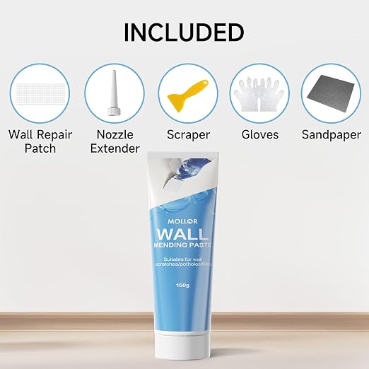 Drywall Repair Kit Wall Patch, 150g Spackle Wall Repair Paste - Image 2