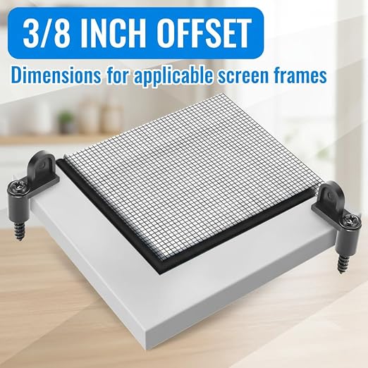 30 Pack 3/8 in Nylon Window Screen Clip - Image 2