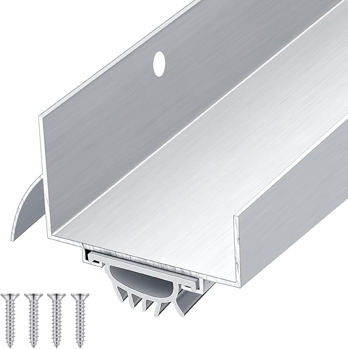 1 Pcs 36 Inch U Shape Aluminum Door Sweep by MorningRo