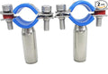Stainless Steel Adjustable Pipe Clamp Bracket by NOVSINO