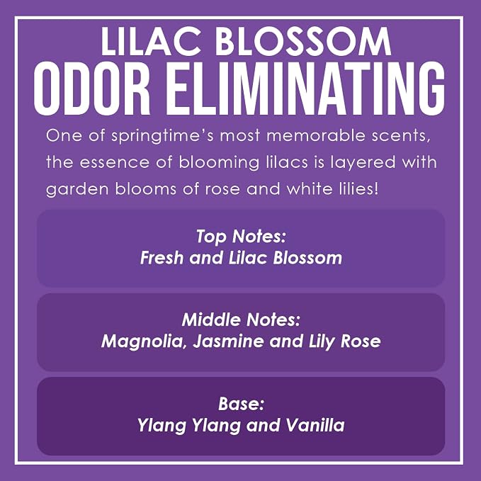 Lilac Blossom Odor Eliminating Highly Fragranced Diffuser Set - Image 6