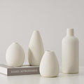 CEMABT White Ceramic Vase Set by CEMABT