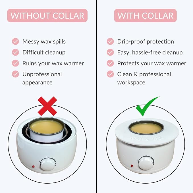 Reusable Non-Stick Silicone Wax Collars - Image 4