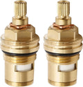 Saihisday Ceramic Stem G1/2" BSP Thread 20-Tooth Spline Ceramic Disc Cartridge by Saihisday