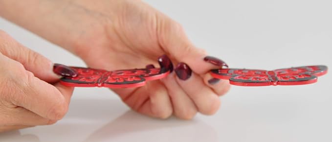 HOME-X 3D Butterfly Screen Patches, Mesh Door Repair Kit, Decorative Patch Set - Image 9