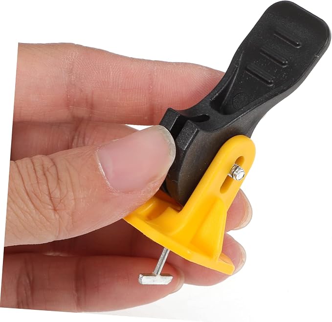 WOONEKY Tile Leveling Accessories 50pcs Plastic and Steel Pin Leveler Tile - Image 5