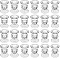 Glass Taper Candle Holder Set of 24 by BTGLLAS