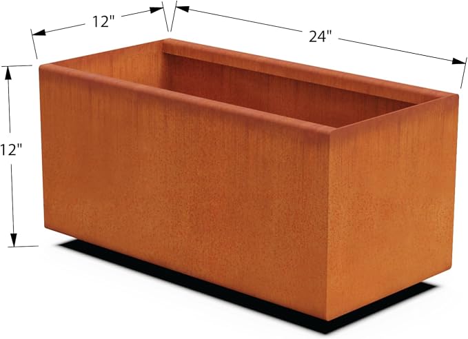 Large Rectangular Planters for Outdoor Plants - Image 5