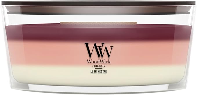Woodwick Lush Nectar Ellipse Trilogy Candle by Unknown