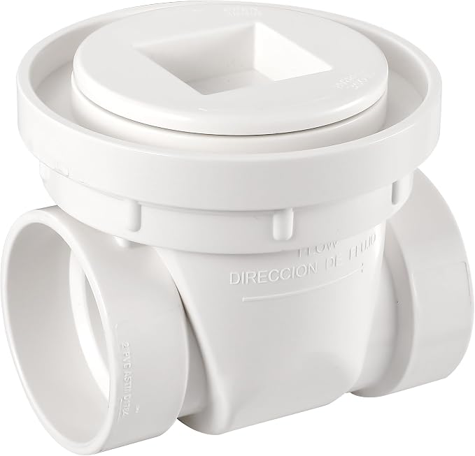 2 Inch PVC Backflow Preventer | Automatic Backwater Valve by SevenJungle