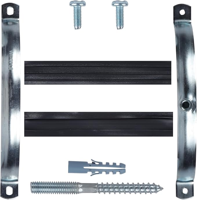 2 PCS Split Ring Pipe Hanger, Heavy Duty Adjustable Pipe Bracket Clamp - Image 3