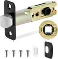 Matte Black 1 Pack Door Lock Parts, Adjustable Door Latch Replacement, Door by Aesytava